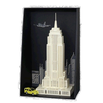 (Direct mail from Japan) Kawada Toys handmade paper model Empire State Building educational toys