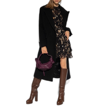 Hong Kong direct mail ALL SAINTS womens coat MABELWO016ZBLACK