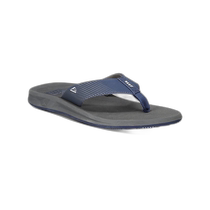 reefPhantom II Mens Laceless Synthetic Flip Flop - Gray Navy (USA