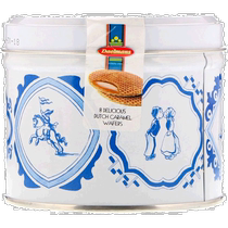 Hong Kong Straight Hair DaelmansStroopwafels Gift Jar Caramel 8 Waffles 8 1
