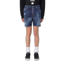 Hong Kong direct mail fashion luxury Dsquared2 quadratic mens belt loop shorts S71MU0793S3066