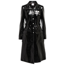 Hong Kong direct mail trendy luxury Courreges womens logo cotton blend windbreaker 001189