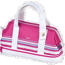 (Direct mail from Japan) KOKUYO stationery box with handbag large capacity pencil case capotto pink
