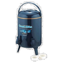 Japan direct mail 10 liters Captain Stag cool double cock water bottle outdoor equipment for men and women