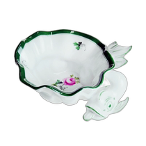 Direct mail from Japan HEREND Household Products Vienna Rose Ashtray 7729