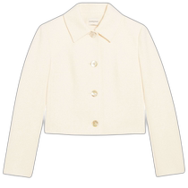 Hong Kong direct mail trendy luxury CLAUDIE PIERLOT womens tweed jacket CFPVE00418A0043