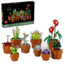 Korean direct mail LEGO 10329 small bottle plant
