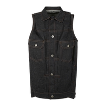 Hong Kong direct mail trendy luxury Sacai womens denim vest 2407284