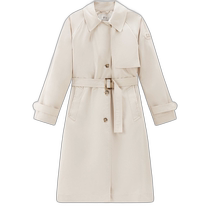 Hong Kong direct mail trendy luxury Woolrich Womens belted urban style fabric windbreaker CFWWO