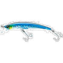 (Direct Mail from Japan) Duel Premium Lure Lure Blue Eye-catching Sunken Design Texture 110mm