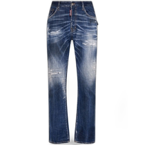Hong Kong Direct Mail Trendy Luxury Dsquared2 Quadratic Mens 642 Cotton Jeans