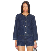 Hong Kong direct mail trendy luxury Frame Denim womens buttoned jacket WS24DJA018