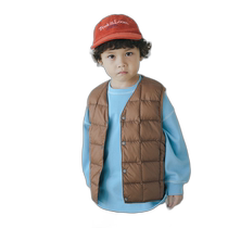 Japan direct mail TAION childrens basic V-neck down vest 38255991041