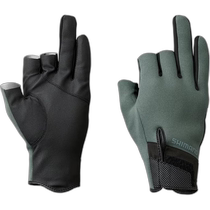 (Direct mail from Japan) Shimano Titanium Alloy Layer Gloves 3 Fingerless GL-014V Dark Gray XL