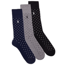 European direct mail Polo Ralph Lauren 86255PK-3PK DOT-CREW SOCK