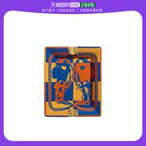 European direct mail Hermes Hermes porcelain ashtray orange classic delicate small exquisite durable and simple