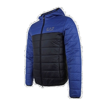 Hong Kong direct mail trendy luxury Ea7 mens quilted zipper down jacket 6ZPB59PN29Z