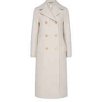 Hong Kong direct mail trendy luxury Harris Wharf London womens long coat REN5HBEIWI042