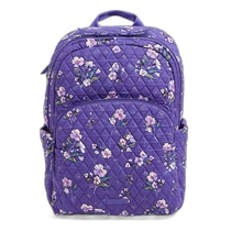 vera bradleyOutlet cotton basic large backpack - Wild Rose (American Outlet)