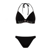 Hong Kong direct mail fashion luxury Balmain Balmain womens logo bikini set BKB801790001