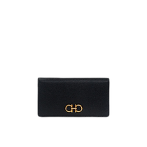 Hong Kong direct mail SALVATORE FERRAGAMO mens wallet 22D779153726510NERO