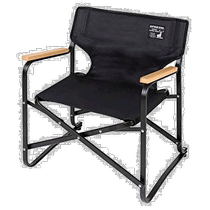 (Direct mail from Japan) CAPTAIN STAG outdoor chair CS black label low seat director chair mini