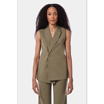 capsule 121THE ELPHIS GILETTE - grass (American outlet) straight hair