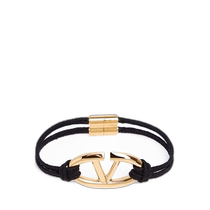 Hong Kong direct mail Valentino Valentino womens 35mm V logo Moon bracelet
