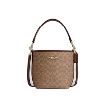 Direct mail from the United States Coach City bucket bag signature canvas CT800-IMXHE tan brown