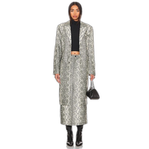 Hong Kong direct mail fashion luxury Steve Madden Steve Madden womens Gemini imitation leather coat BN