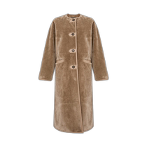 Hong Kong direct mail trendy luxury Seventy womens button coat PE0221770037