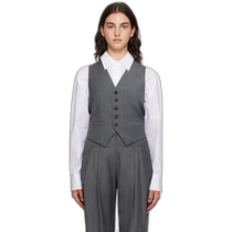Hong Kong Direct Mail Fashion Luxury The Frankie Shop Women’s Gray Gelso Vest TVEGEL134