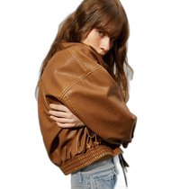 Korea direct mail lady volume ladies coat jacket camel color