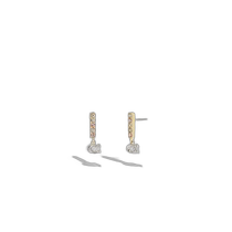 Direct mail from the United States Coach Signature pavé strip earrings CL142-GLD gold