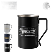 Japan Direct Mail Pendleton Mini Drum Mug Fashion Camping Outdoor Titanium Alloy Outdoor