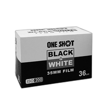 Korean direct mail Kodak ONE SHOT black and white film 200-36 cut PL00
