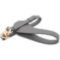 Pet Life Ever-Craft Boutique Series Adjustable Designer Leather Dog Harness - Gray