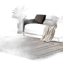 nuLOOM Lucia Soft Furry Textured Geometric Panel Fringe Rug - Beige (USA