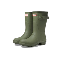 Direct mail from the United States Hunter Original short logo sling boots lichen green