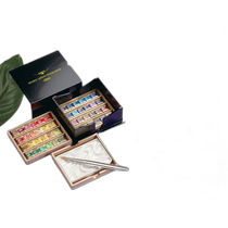 Direct mail from Japan Holbein Pancolor 48-color solid watercolor set Echizen lacquer black wood box PN699