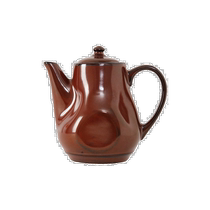 tuxtonArtisan Coffee Tea Pot w Lid 17oz 6-1 8x5-1 2H 12P