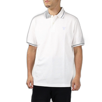 Japan Direct Mail PRADA Cotton Polo Shirt Polo Shirt T-Shirt Short Sleeve Cotton Logo Men UJN7