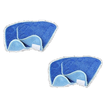 SALAV STM-402 Steam Mop 4-Piece Mop Replacement Set (American Outlet) Straight Hair