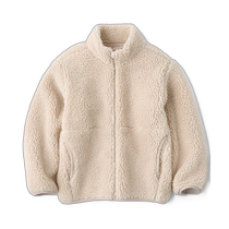 Japan direct mail MUJI childrens plush zipper jacket 4550584325397 MUJI