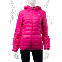 Emporio Armani Armani womens down jacket pink quilted warm loose and comfortable