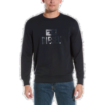 Diesel Gir Crew Neck Sweatshirt - Blue (USA Outlet) Straight Hair
