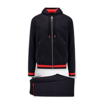 Hong Kong direct mail trendy luxury Kiton mens jumpsuit UMJ001308 black black comfortable and fashionable