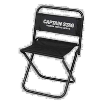 (Direct mail from Japan) CAPTAIN STAG outdoor chair GLACIA UC-1800 UC-1801 black