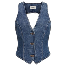 Hong Kong Direct Mail Trendy Luxury AGOLDE Womens Heller Cotton Denim Vest