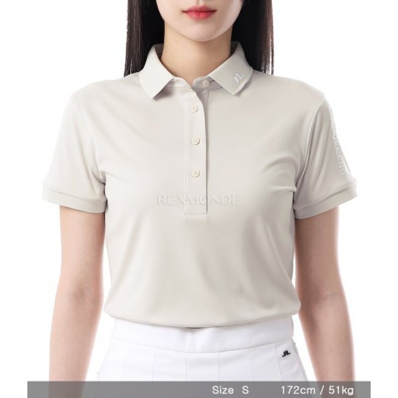 товар из китая 韩国直邮j.lindeberg 旅游科技 polo (gwjt11790-u029) 短袖/无袖